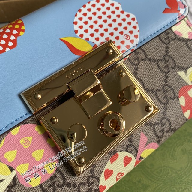 Gucci新款包包 古馳百搭款鏈條小斜挎包 Gucci經典方鎖包 409487  ydg3068